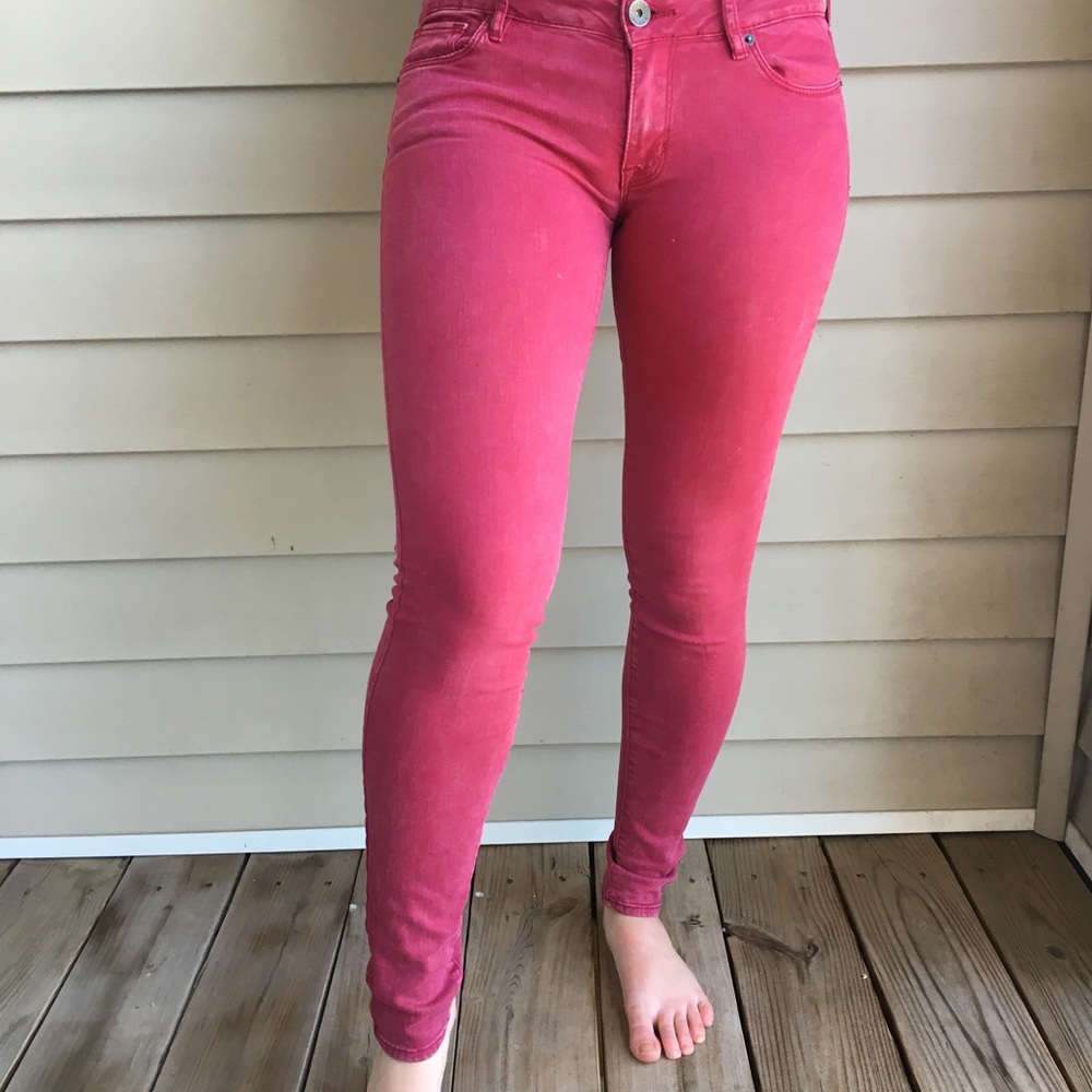 Red/Burgundy pants